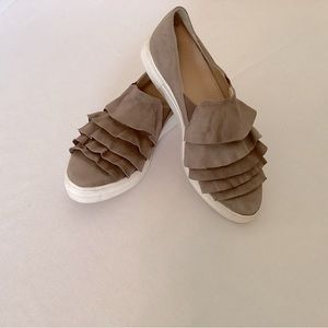 SEYCHELLES Suede leather slip on loafer